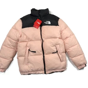 Neu mit Etikett The North Face 1996 Retro Nuptse 700 Daunenjacke Herren Large pink gefütterter Mantel - Bild 1 von 16