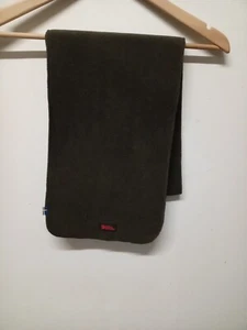 Fjallraven Fleece Scarf in Dark Green Vgc - Picture 1 of 8