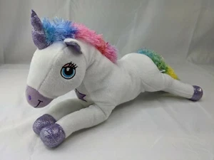 Fiesta Rainbow Unicorn Plush 15 Inch Stuffed Animal Toy - Imagen 1 de 8