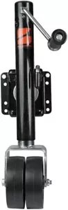 Bastion Distribution Black Boat/Marine Jack with Double Wheel | 1200lb Capacity - Bild 1 von 2