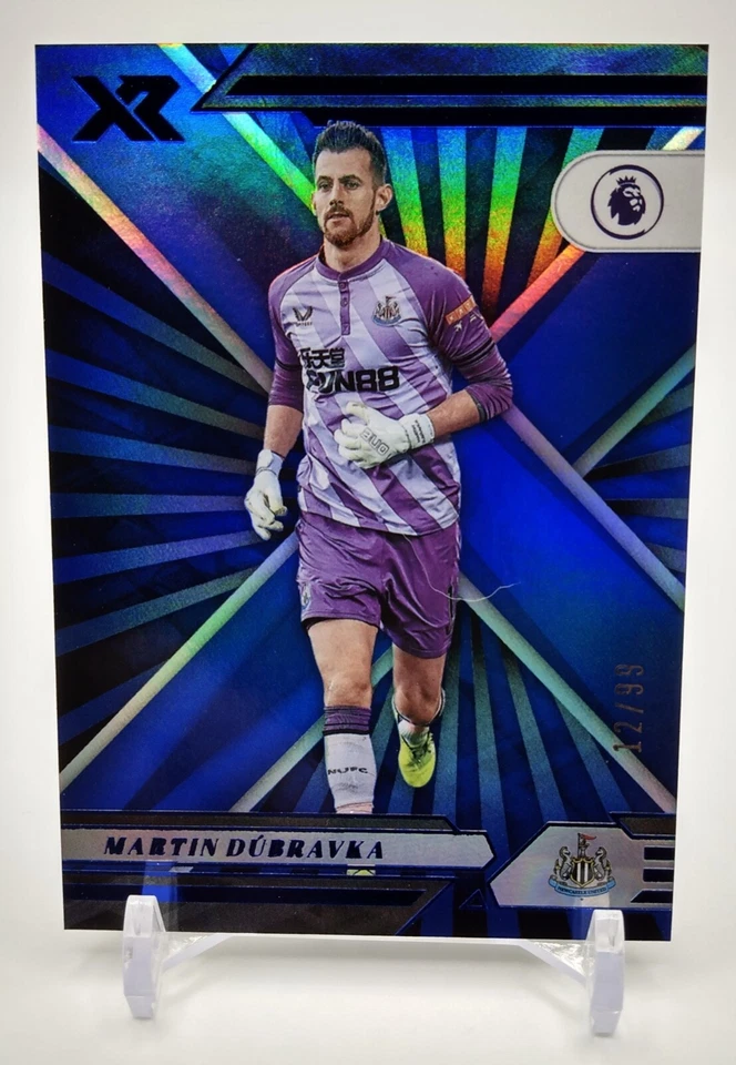 2021-22 Panini Chronicles XR #120 Martin Dubravka Blue 12/99 Newcastle United - Image 1 of 2