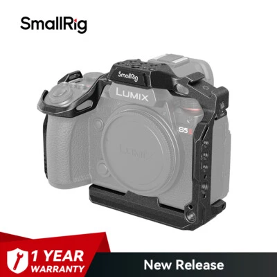 Jaula para cámara SmallRig negra mamba para Panasonic LUMIX G9 II/S5 II/LUMIX S5 IIX Foto 1 de 4