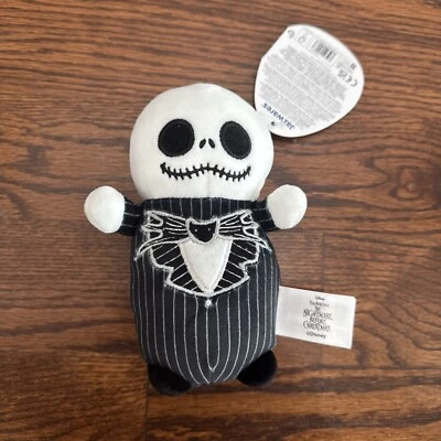 HugMees 圣诞夜惊魂 Jack Skellington 6 英寸柔软毛绒 Squishmallows — 第 1/2 张图片