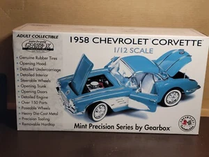 BNIP Gearbox Collectible 1958 Chevrolet Corvette Yellow 1/12 - Picture 1 of 8