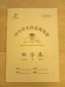 Pinyin Tian Zi Ge Paper : Exercise Book for Writing Chinese (Chinese Character W - Picture 1 of 5