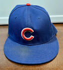 2010 Esmailin Caridad jeu d'occasion Chicago Cubs chapeau casquette Steiner authentifié COA