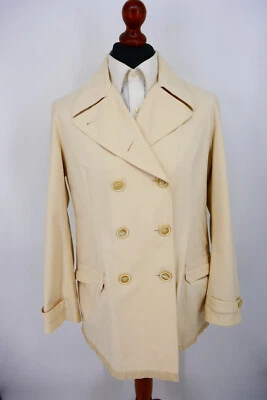Prada Damen Mantel Jacke Gr.42 (=It Gr.46) Hell Creme Farben Top Zustand - Bild 1 von 4