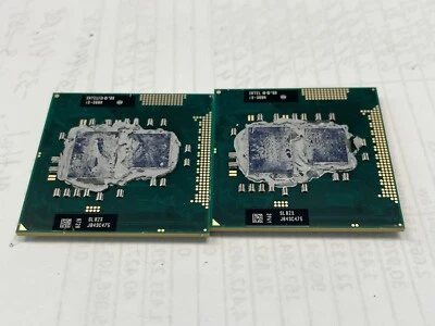 Procesador CPU 2 PIEZAS Intel Core i3-380M SLBZX 2,53 GHz 512 KB/3 MB de caché Socket G1 Foto 1 de 3