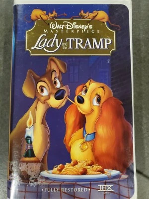 Walt Disney Lady and the Tramp Masterpiece Collection 1998 VHS - Image 1 of 4