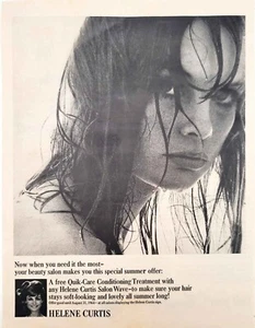 Helene Curtis Salon Wave Sexy Lady Helene Curtis Vintage Print Ad / Poster 1964 - Picture 1 of 2