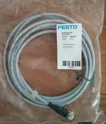 1PC NEW FESTO Sensor extension cable NEBU-M12G5-K-2.5-LE3 541363 Free shipping - Image 1 of 2