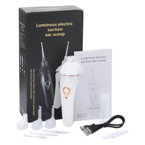 Luminous Electric Suction Ear Scoop Vacuum Ear Cleaner Wax Remover Painless - Picture 1 of 17
