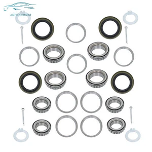 For 3500Lb 1.719''Spindle #84 Axle Trailer Wheel Hub Bearings Kits L44649/L68149 - Picture 1 of 11