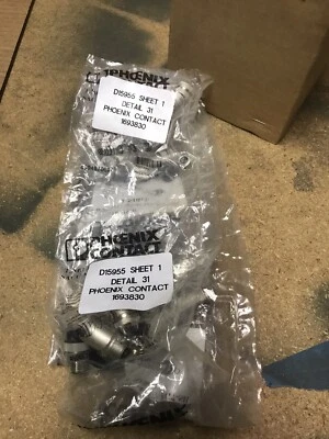 Phoenix Contact Connector circular M12 Plug 8 Each - Image 1 of 3