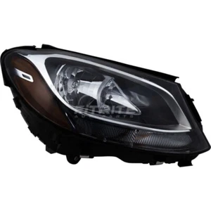 Halogen Head Lamp Assembly Right Side Fits Mercedes-Benz C300 2015-20 MB2503220 - Picture 1 of 12