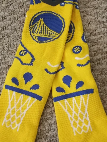 New! Stance Infiknit Casual NBA Golden State Warriors Socks Size Large Cover