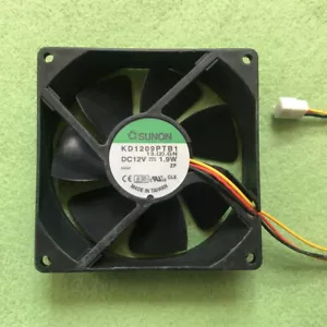 SUNON KD1209PTB1 9225 92mm x 92mm x 25mm Cooler Cooling Fan 12V 1.9W 3Pin B231 - Picture 1 of 2