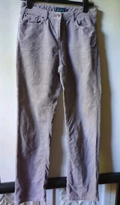 Boden 12R Corduroy Lilac High Waisted Wide Leg Jeans - Picture 1 of 9