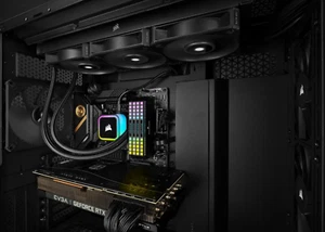Corsair iCUE H150i ELITE CAPELLIX XT Liquid CPU Cooler - Drei AF120 RGB Lüfter - Bild 1 von 5