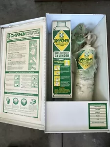 Vintage Emergency Oxygen Tank Kit Zee box 3065 Emergency Room Kit - Picture 1 of 4