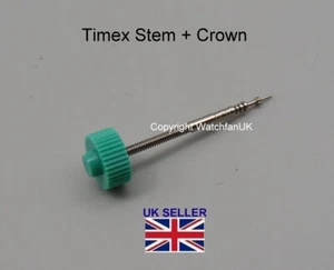 Timex stelo per movimento 902 - n. parte 401-2016 + corona attaccata #64 - Foto 1 di 3