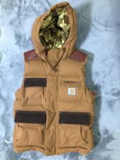 COMME des GARCONS JUNYA WATANABE MAN Carhartt Vest Men's Size s Cotton Brown