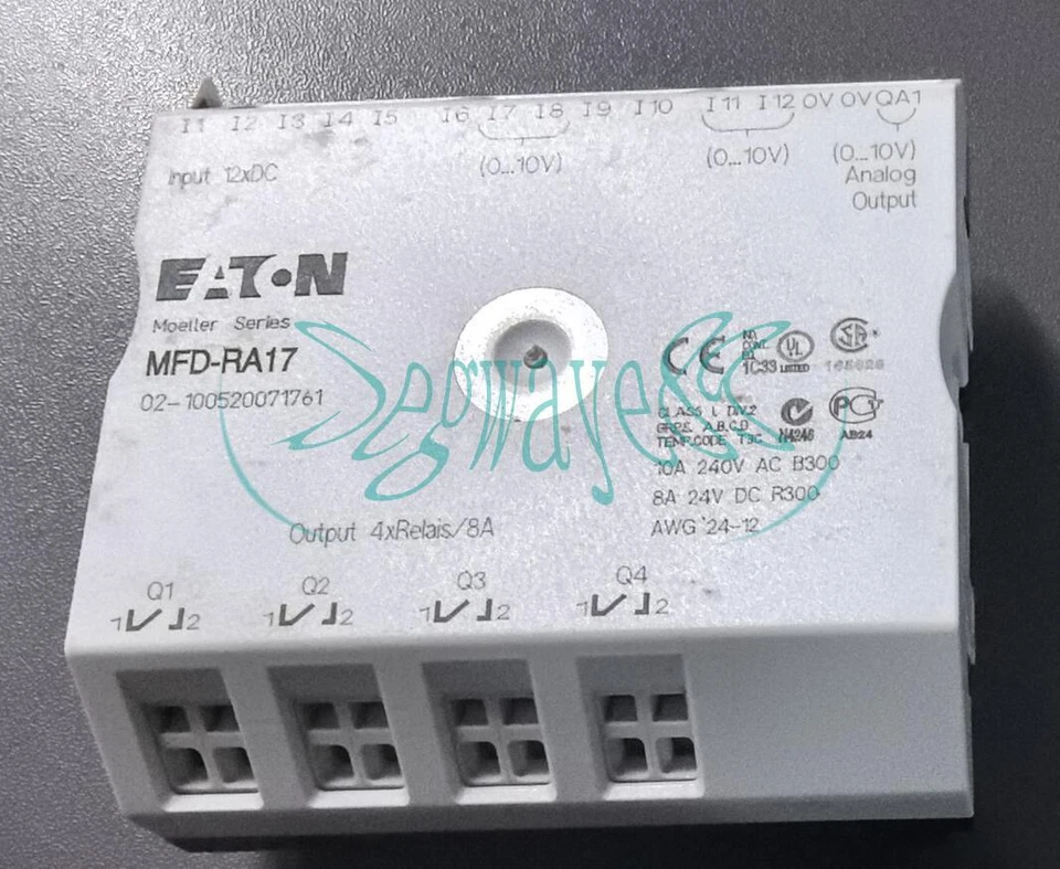 ONE USED EATON MOELLER MFD-RA17 Controller - Image 1 of 1