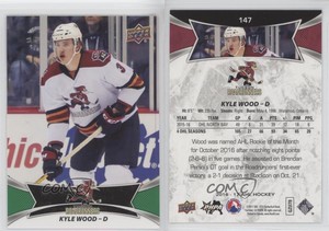 2016-17 Upper Deck AHL SP Green Kyle Wood #147