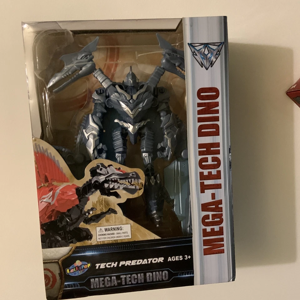 Mega Tech Dino TECH PREDATOR 6 inches action figure Toy New  - Image 1 of 1