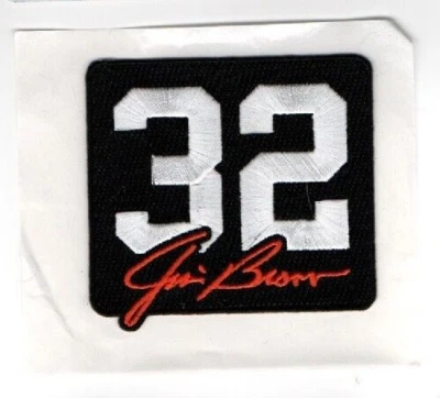 as seen on CLEVELAND BROWNS JERSEY GENERIC Jim Brown #32 MEMORIAL stick-on PATCH - Image 1 of 4