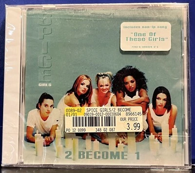 Sealed Spice Girls - 2 Become 1 1996 Virgin Records CD Hype Sticker New - Image 1 of 4