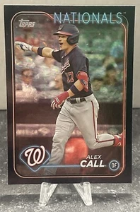2024 Topps Series 2 Silver Foilboard #496 Alex Call Washington Nationals - Bild 1 von 2
