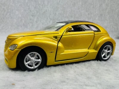 🇺🇸🇺🇸New-Ray Chrysler Pronto Cruiser Die Cast Car 1:32 Scale Gold🇺🇸🇺🇸 - Image 1 of 4