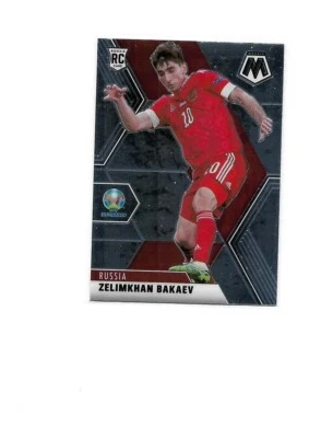 2021 Panini Mosaic UEFA Euro 2020 Zelimkhan Bakaev #71 Rookie RC - Image 1 of 2