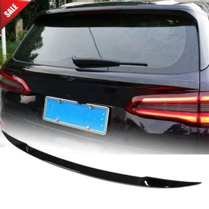 Fit For BMW X5 G05 SUV 2019+ Glossy Black Rear Middle Spoiler Trunk Wing Lip - Picture 1 of 6