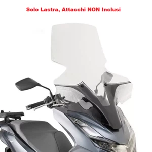 KAPPA Parabrezza Trasparente senza Attacchi 89 X 67 Cm Per Honda PCX 125 2021-23 - Foto 1 di 3