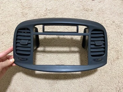 2006 - 2011 Hyundai Accent Dash Radio Air Vent Vents Panel Bezel Trim Dark Gray Foto 1 de 4