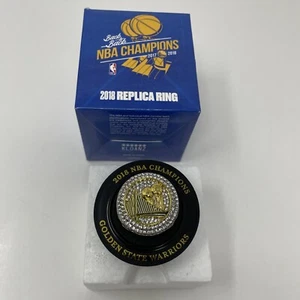 Golden State Warriors Replica Ring Back to Back NBA Champions 2017 2018 SGA New - Picture 1 of 12