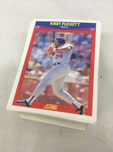 1990 Score Baseball Super Star Complete Card Set 1-100 Ryan Ripken Bo Jackson