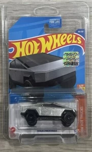 2022 Hot Wheels Tesla Cybertruck (Silver) - HW Hot Trucks (Factory Sealed) - Picture 1 of 1