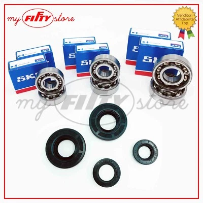 Cojinetes + Sellos De Motor Banco Morini UC6 6M CIMATTI KAIMAN Cross CO61 - Imagen 1 de 4