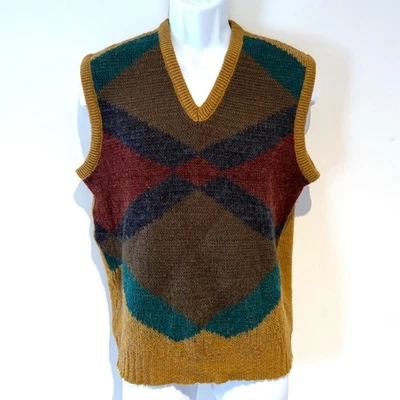 Vintage 1980s Coogi Cuggi woollen vest M - Image 1 of 3