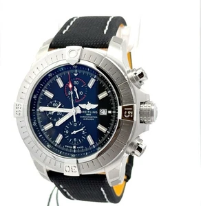 Neu Breitling Super Avenger Chronograph 48 A13375101B1X2 schwarz Herrenuhr - Bild 1 von 8