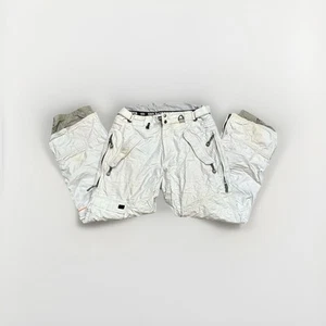 686 Snowboard Pants Size Medium Beige Enterprises Cargo Detachable Lining - Picture 1 of 21