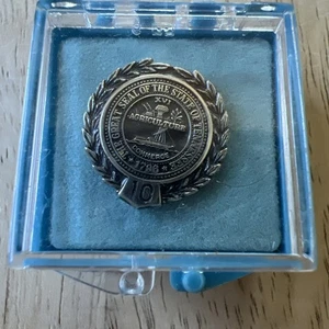 Vintage Sterling State of Tennessee Landwirtschaft Handel 10 Jahre Pinback/Zietack - Bild 1 von 5