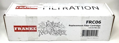 FRANKE Filtration Replacement Filter Cartridge FRC06 133.01780.205 New-Open Box - Image 1 of 2