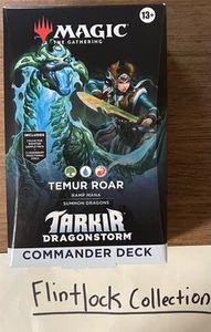 Temur Roar MTG Tarkir Dragonstorm Commander Deck - Picture 1 of 1