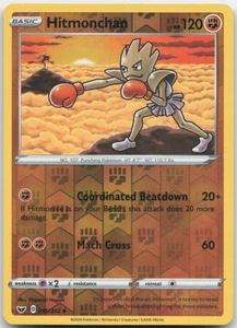 Hitmonchan 095/202 Reverse Holo SWSH01: Sword & Shield Base Set Pokemon Card NM - Bild 1 von 1