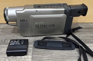 Sharp Slimcam LCD Colour Viewfinder Camcorder Camera VL-S1H UNTESTED  - Picture 1 of 18