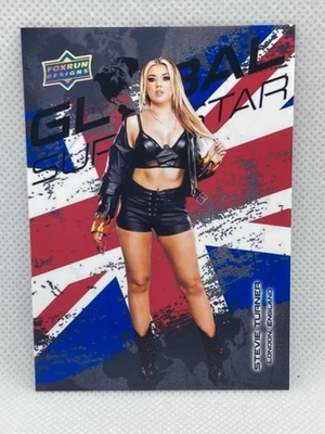 Tarjeta de tributo Stevie Turner GLOBAL SUPERSTAR Series diseñada a medida WWE NXT UK Foto 1 de 2